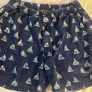 Chubbies Blue Sailboat Print Men's Shorts